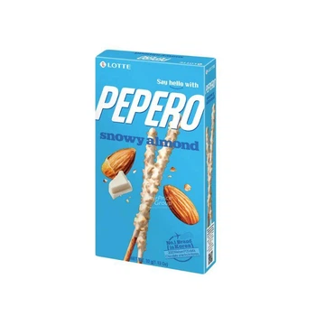 Соломка Lotte Pepero Snowy Almond з мигдалем 32 г