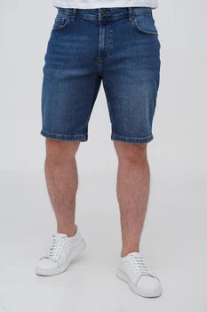 Шорты джинс Trend Collection 7119 синий (MIDDLE BLUE) 30