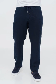 Штани льон Trend Collection 4755-1 Темно-синій (LUX D.NAVY) 31
