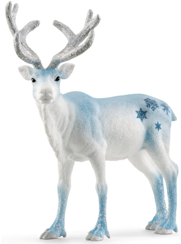 Figurka Schleich Renifer świąteczny ze srebrnym porożem 11 cm SLH72220 (4059433753447)