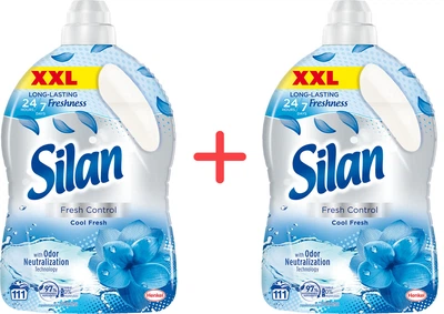 Набір ополіскувачів-кондиціонерів для білизни Silan Fresh Control Cool Fresh 2772 мл + 2772 мл (9000101582475/9000101582475)