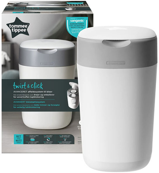 Контейнер для підгузків Tommee Tippee Twist and Click White (5010415510013)