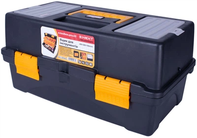 Ящик 410x230x190мм для інструментів пластиковий [t011003] e.toolbox.pro.03 E.NEXT