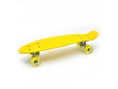 Скейт для катания Penny Board, Максимус (желтый), 5358