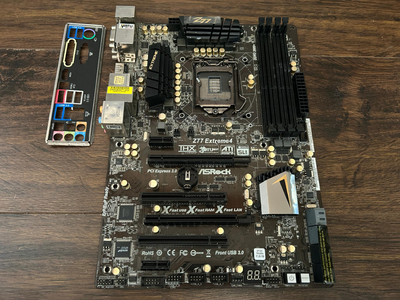 Материнская плата AsRock Z77 Extreme4 (s1155, Intel Z77) Б/У