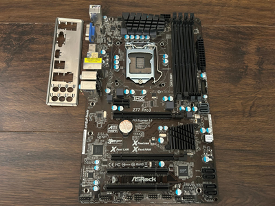 Материнская плата AsRock Z77 PRO3 (s1155, Intel Z77) Б/У
