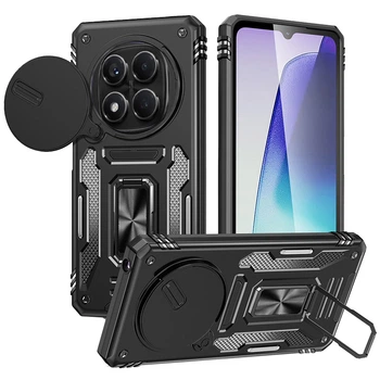 Ударостійкий чохол Camshield Army Ring для Xiaomi Redmi Note 15 Pro 5G Чорний/Black Без бренда