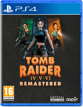 Гра PS4 Tomb Raider IV-VI Remastered Starring Lara Croft (Blu-ray диск) (5056635615480)