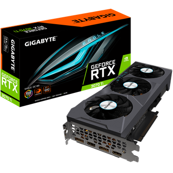 Відеокарти Gigabyte GeForce RTX 3070 Ti купити в Києві: ціна