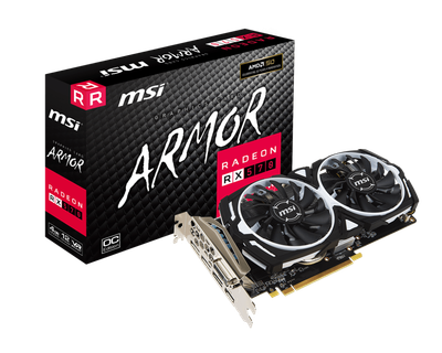 Відеокарта MSI Radeon RX 570 Armor OC 4Gb GDDR5 (Radeon RX 570 ARMOR 4G OC), Новий