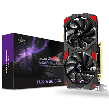 Відеокарта Aisurix AMD Radeon RX580 8GB GDDR5 (AMD RX580 8GB 2048SP), Б/в
