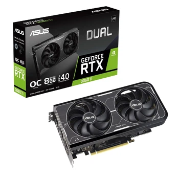 Відеокарта Asus GeForce RTX 3060 Ti Dual OC Edition 8GB GDDR6 (DUAL-RTX3060TI-O8G:5), Б/в