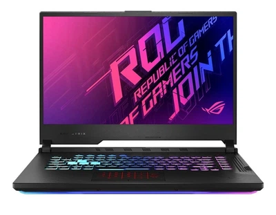 Ігровий Ноутбук ASUS ROG Strix G15 Black (Intel Core i7-10750H / RAM 16 ГБ / SSD 512 ГБ / nVidia GeForce GTX 1650 Ti, 4 ГБ) - Б/В