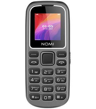 Мобільний телефон Nomi i1441 Dual Sim Grey Сірий 29281