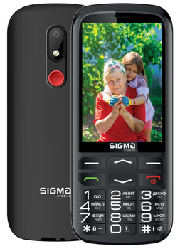 Мобільний телефон Sigma mobile Comfort 50 Optima Type-C Dual Sim Black (4827798122310) Чорний 35717