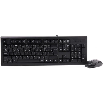 Комплект (клавіатура, миша) A4Tech KRS-8520D Black USB Чорний