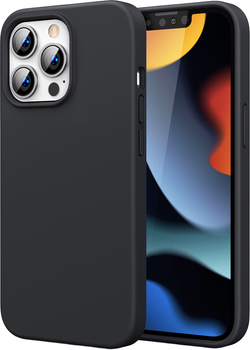 Etui plecki Ugreen Protective Silicone Case do Apple iPhone 13 Pro Max Black (6957303886777)