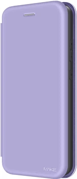 Чехол-книжка для смартфона MAKE Flip для Xiaomi Redmi Note 14 4G Mist Purple (MCP-XRN144GPL)