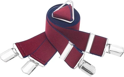 Подтяжки Lindenmann 7573-60 110 см Бордовый (1416)