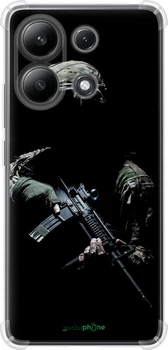Силикон с усиленными углами чехол на Xiaomi Redmi Note 13 4G Защитник v3 "5226sp-3654-70447"