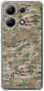 Силикон с усиленными углами чехол на Xiaomi Redmi Note 13 4G Камуфляж v5 "1201sp-3654-70447"