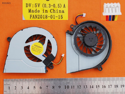 Вентилятор кулер HP Pavilion 14-E 15-E 17-E, (719860-001, ) [ID: 2565999699]
