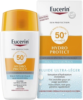 Солнцезащитный флюид - Eucerin Sun Hydro Protect Ultra-Light Fluid SPF50 50ml (1209274-32622537)