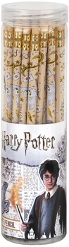 Набір графітних олівців Kite Harry Potter HB з гумкою 36 шт (HP25-056)