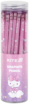 Набір графітних олівців Kite Hello Kitty HB з гумкою 36 шт (HK25-056)