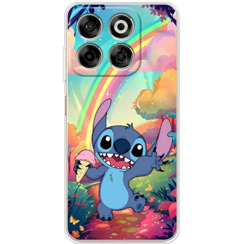 Силиконовый Чехол с Картинкой для ZTE Blade V70 Принт (Stitch, Стич) (65650-ysm028)