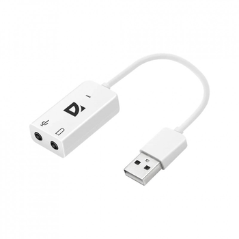 Звуковая плата Defender Audio USB 2х3,5mm jack (63002) (198706)