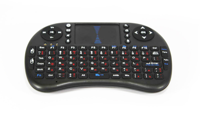 Бездротова клавіатура із підсвічуванням MHZ MWK08/i8 LED touch