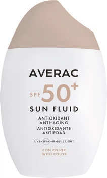 Тонуючий сонцезахисний флюїд Averac Sun Fluid SPF 50+ With Color Ulrtalight 50 мл (8437018454280)