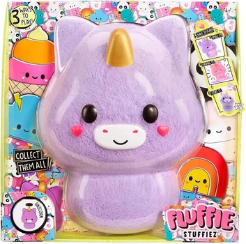 М'яка іграшка-антистрес Fluffie Stuffiez Large Plush Unicorn Єдиноріг 30см