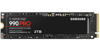 Накопитель SSD M.2 2280 2TB 990 PRO Samsung (MZ-V9P2T0B)