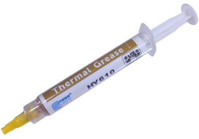 Термопастая Halnziye HY-610, 2 г, шприц, 3.05 Вт/мК, -30°C / +280°C (HY-610/2)