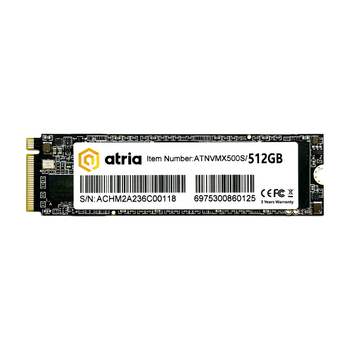 Накопитель SSD M.2 2280 512GB X500S ATRIA (ATNVMX500S/512)