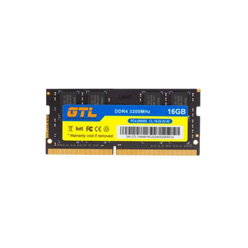 Модуль памяти для ноутбука SoDIMM DDR4 16Gb 3200 MHz GTL (GTLSD16D432BK)