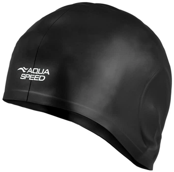 Шапочка для плавания Aqua Speed EAR CAP Volume и Уни OSFM силикон black