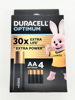 Батарейка Duracell OPTIMUM (Ultra, Turbo) LR6, ЦЕНА ЗА 4ШТ 158696