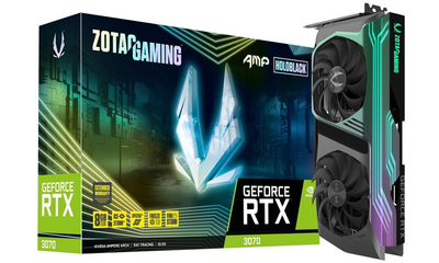 Відеокарта Zotac GAMING GeForce RTX 3070 AMP Holo