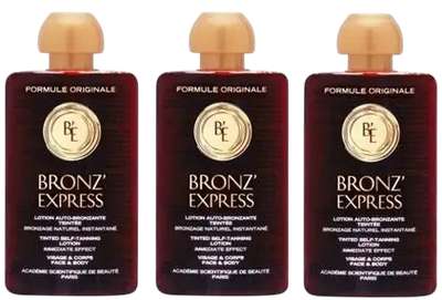 Zestaw Balsam samoopalający Academie Scientifique de Beaute Bronz'Express 100 ml x 3 szt. (9145386532255)