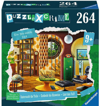 Puzzle Ravensburger X Crime Kids: Skradziony czas 264 elementy 13393 (4005556133932)