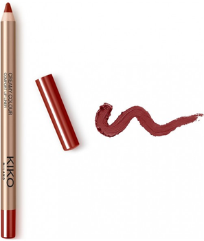 Олівець для губ Kiko Milano Creamy Colour Comfort Lip Liner 12 Cremisi (Малиновий) 1.2 г
