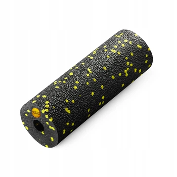 Массажный ролик 4FIZJO Mini Foam Roller 15 x 5.3 см (валик, роллер) Black/Yellow (P-5907222931790)
