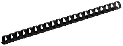 Пластикові пружини Buromax d 19 мм 100 шт Чорні (BM.0506-01)