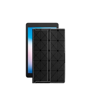 Чохол з екошкіри для планшету Alcatel 3T 8 2020 Чорний ромб