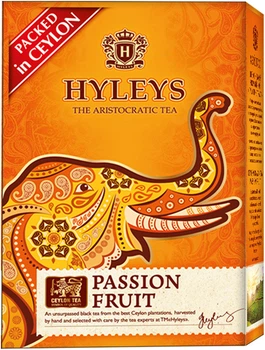 Чай черный Hyleys Плод страсти слон мелколистовой 90 г (4791045015215)
