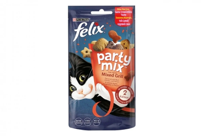 Вкусности для кошек Felix Гриль Микс 60г (7613287631404)