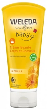 Крем для купания Weleda Baby Crème Lavante Calendula детский с календулой 200ml